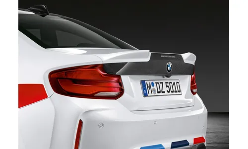Крышка багажника M Performance карбоновая для BMW 2-й серии F22 и M2 F87, оригинал — фото 1