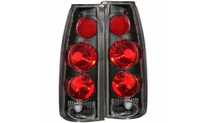 GMC Yukon/K2500 Suburban 1992-1999 задние фонари, цвет черный 3D Style, коплект, ANZO USA — фото 1