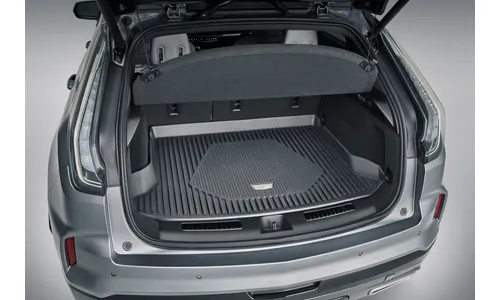 Коврик багажника всепогодный для Cadillac XT4 I (2024–2025), чёрный Jet Black, GM — фото 1