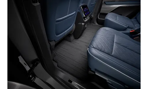 Текстильные коврики 1–3-го рядов для Cadillac VISTIQ I, чёрный Jet Black, 2-й ряд — кресла, GM — фото 5