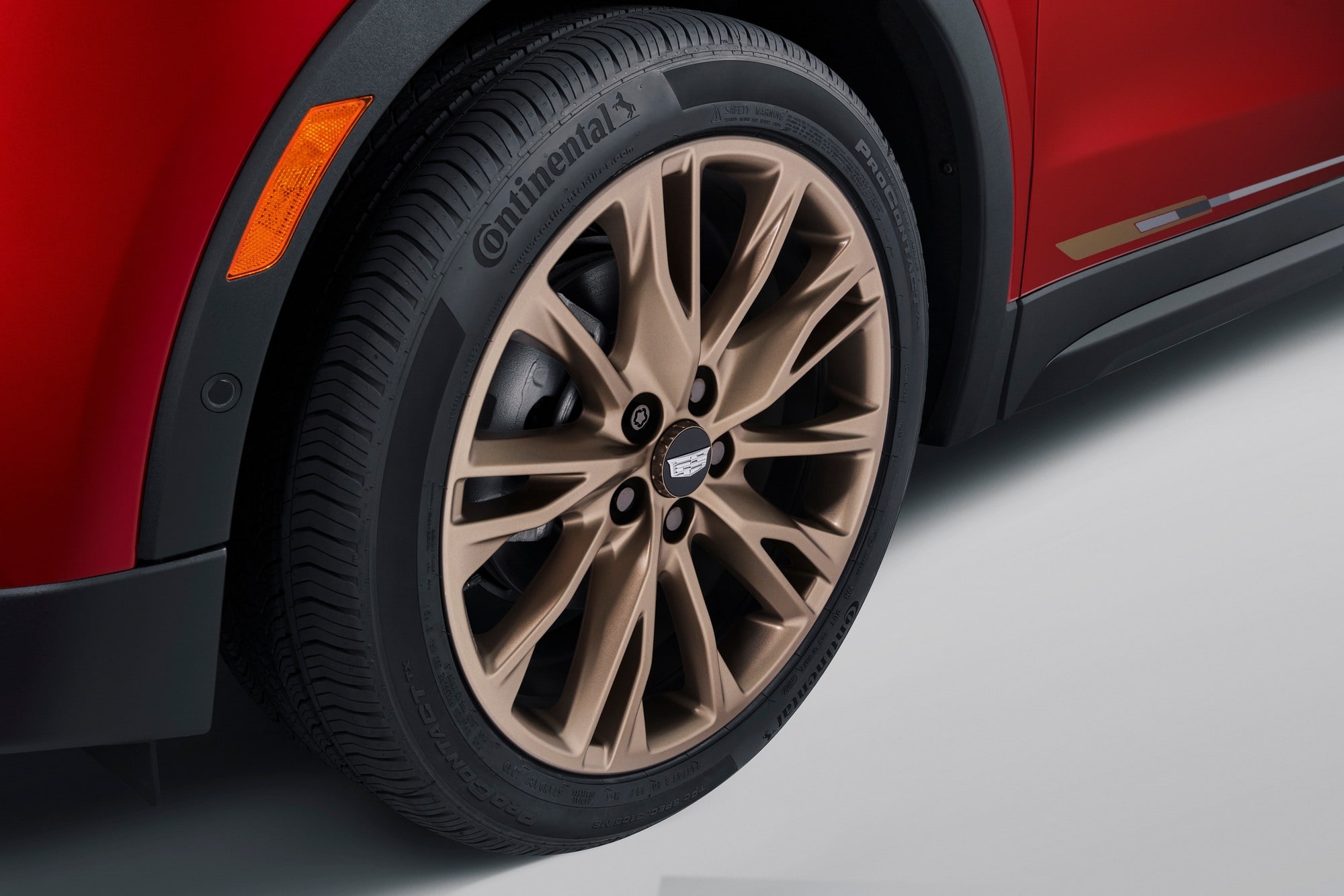 Колёсный диск 20×8,5 для Cadillac XT4 I (2024–2025), бронзовый Tech Bronze, GM — фото 4