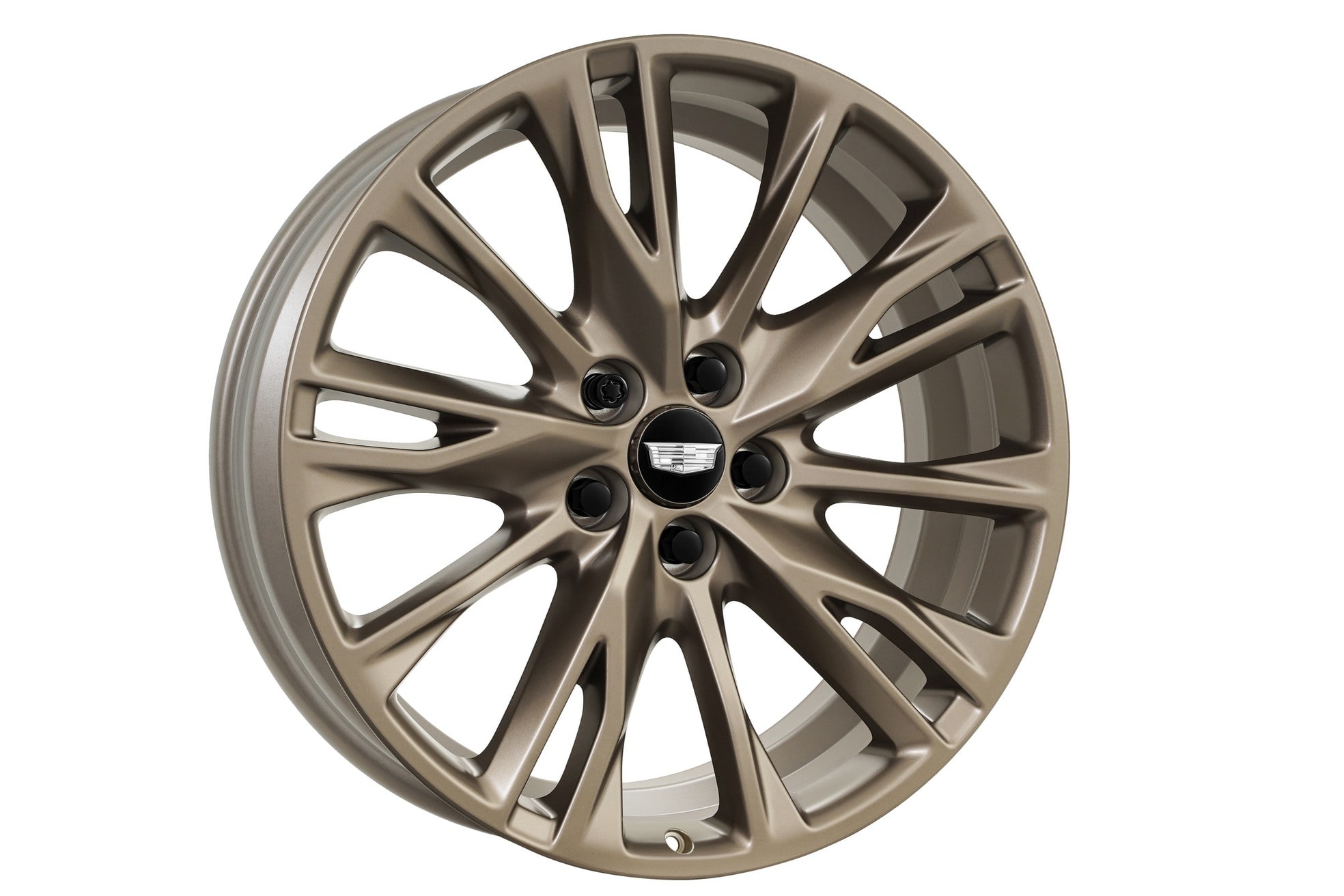 Колёсный диск 20×8,5 для Cadillac XT4 I (2024–2025), бронзовый Tech Bronze, GM — фото 5