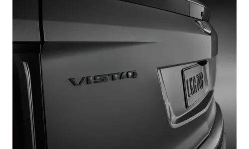 Эмблемы кузова для Cadillac VISTIQ I, глянцевый чёрный, GM — фото 1
