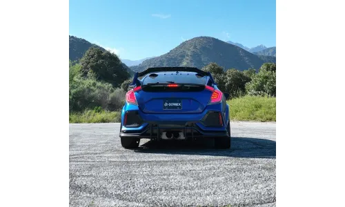 Фонари задние светодиодные Black Smoke NOVA Prismatic для Civic Hatchback 2016–2021, AlphaRex — фото 3