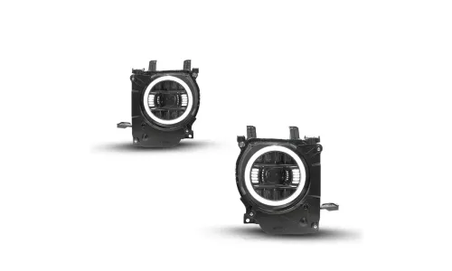 Фары передние LED с ходовыми огнями для Toyota Land Cruiser 70 (2024-2026), комплект, комплект, FT Carlight Carlight — фото 6