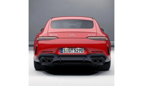 Задний бампер и диффузор для Mercedes-AMG GT X290, V8 Styling, с фаркопом — фото 2