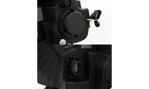 Фары проекторные светодиодные Jet Black LUXX для Ford F-150 XL/XLT 2015–2017, AlphaRex — фото 3
