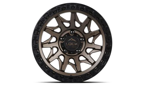 Диск колесный R18x9 Off-Road Lunatic Матовый Бронза Lock Off-Road — фото 1