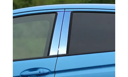 Накладки стоек дверей из нержавеющей стали 4 шт отделка двери QAA для Honda подходят 2015-2017 — фото 1