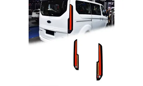 Задние LED-фонари динамический поворотник для Ford Tourneo Custom / Transit V362 (2016-2022), комплект, комплект, FT Carlight Carlight — фото 1