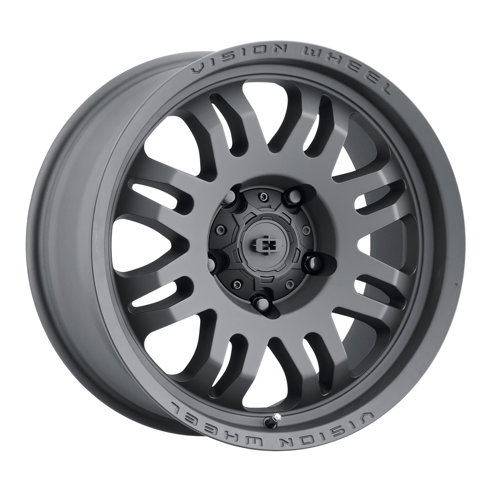 Диск колесный R18x9 409 Inferno Сатин Черный Vision Wheel — фото 1