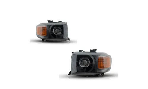 Фары передние LED с ходовыми огнями для Toyota Land Cruiser 70-79 (2007-2023), комплект, комплект, FT Carlight Carlight — фото 6