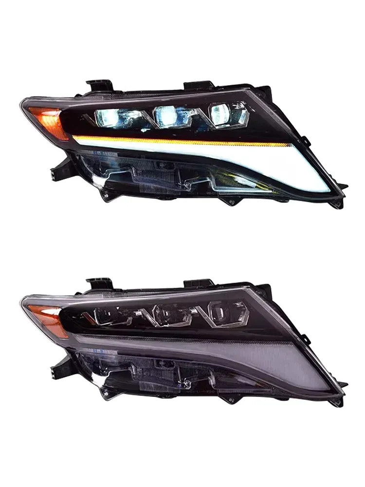 Фары передние LED с ходовыми огнями для Toyota Venza (2009-2013), комплект, FT Carlight — фото 5