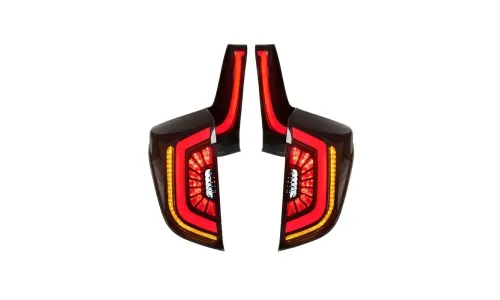 Задние LED-фонари динамический поворотник для Honda Fit GK5 (2014-2020), комплект, комплект, FT Carlight Carlight — фото 6