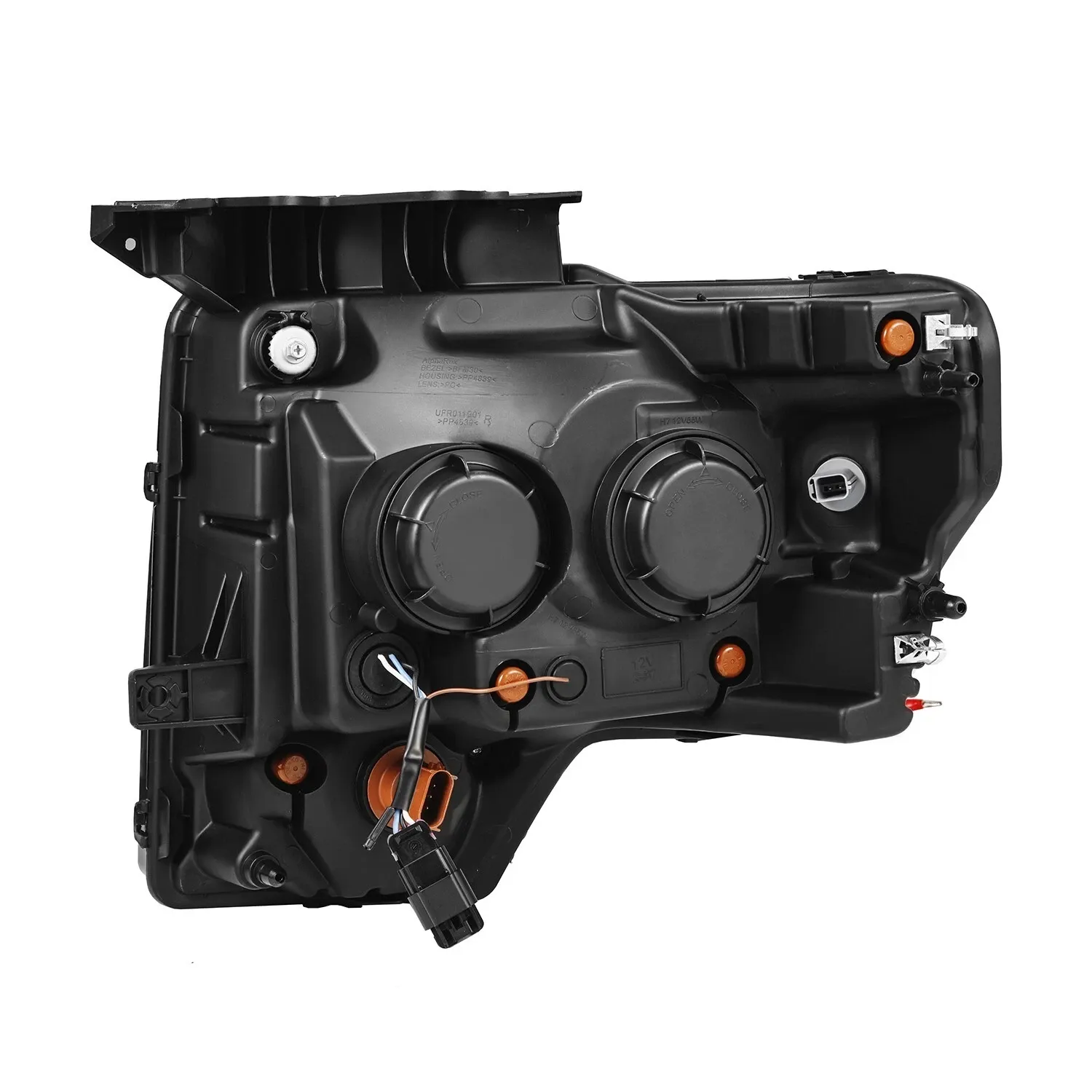 Фары проекторные Alpha-Black PRO-Series для Ford F-150 2009–2014, AlphaRex — фото 6