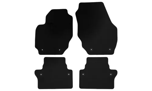Коврики в салон Klever Econom VOLVO XC70 АКПП 2007-2013, 2013-2016, внедорожник , 4 шт. (текстиль) / Вольво ХС70 — фото 1