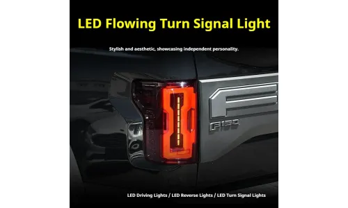 Задние LED-фонари динамический поворотник для Ford Raptor F-150 (2015-2021), комплект, комплект, FT Carlight Carlight — фото 3