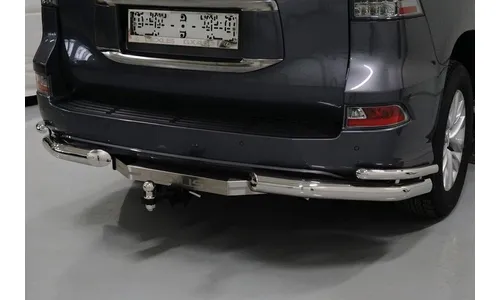 Фаркоп (оцинкованный, надпись Lexus, шар E), Lexus GX 460 2019-, ТСС — фото 1