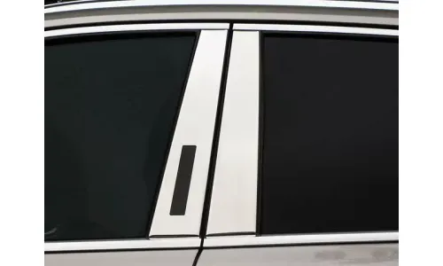 Накладки из нержавеющей стали на стойки дверей 4шт. QAA Door Trim FOR Lincoln Corsair 2020-2021 — фото 1