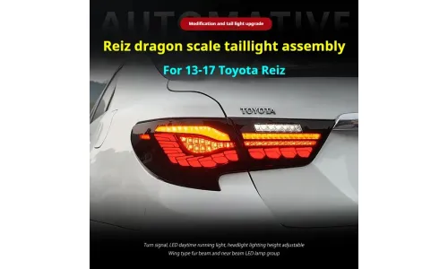 Задние LED-фонари динамический поворотник для Toyota Reiz Mark X (2010-2017), комплект, комплект, FT Carlight Carlight — фото 5