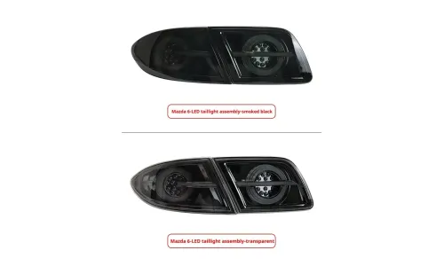 Задние LED-фонари динамический поворотник для Mazda 6 (2003-2015), комплект, комплект, FT Carlight Carlight — фото 6