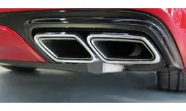 Насадки AMG 63 для Mercedes W204 W212 W222 R231, реплика — фото 4