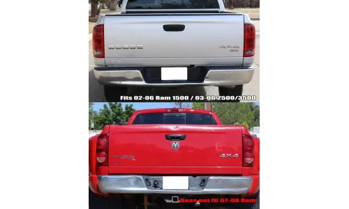 Фонари задние светодиодные LUXX Alpha-Black для Dodge Ram 1500 2002–2006, AlphaRex — фото 3