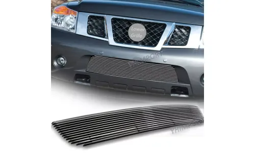 хром передняя Grille 2008-2015 Nissan Armada нижняярешетка 09 10 — фото 1