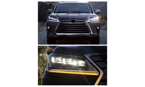 Фары передние LED с ходовыми огнями для Lexus LX570 (2016-2020), комплект, комплект, FT Carlight Carlight — фото 6