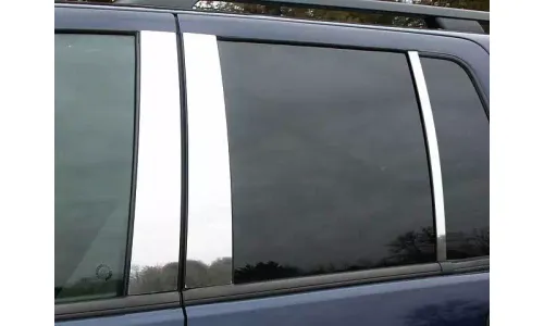 Накладки на стойки дверей 4шт. для Ford Explorer без ключа 02-10 — фото 1