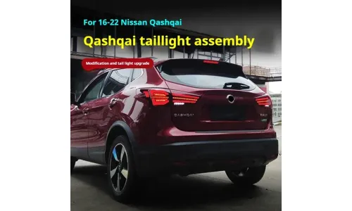 Задние LED-фонари динамический поворотник для Nissan Qashqai (2016-2022), комплект, комплект, FT Carlight Carlight — фото 5