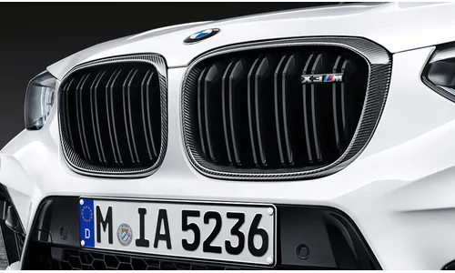 Решетка радиатора M Performance Правая, карбон BMW F97, F98 оригинал — фото 1