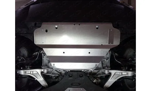 Защита картера (алюминий) 4мм, Infiniti FX 2008-2013, ТСС — фото 1