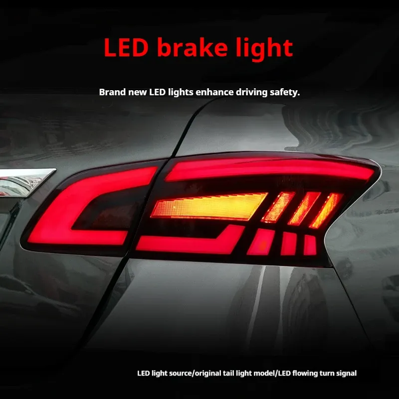 Задние LED-фонари динамический поворотник для Nissan Sylphy (2012-2024), комплект, комплект, FT Carlight Carlight — фото 4