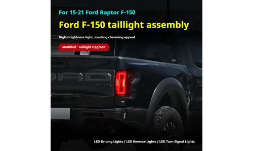 Задние LED-фонари динамический поворотник для Ford Raptor F-150 (2015-2021), комплект, комплект, FT Carlight Carlight — фото 5