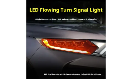 Фары передние LED с ходовыми огнями для Honda XR-V (2015-2022), комплект, комплект, FT Carlight Carlight — фото 3