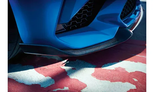 Сплиттер переднего бампера из карбона для BMW M2 CS F87, оригинал — фото 1