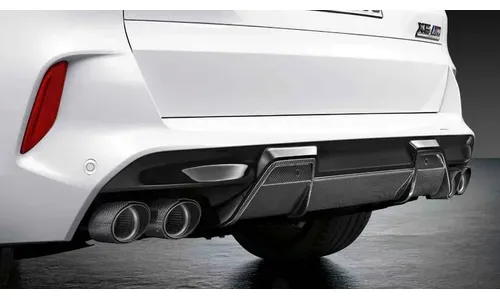 Диффузор M Performance карбоновый для BMW X6 G06, оригинал — фото 1