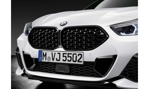 Решётка радиатора M Performance, чёрная глянцевая для BMW 2-серии F44, оригинал — фото 1