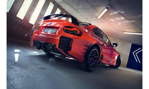 Накладка заднего крыла M Performance карбоновая, правая, для BMW M2 G87, оригинал — фото 1