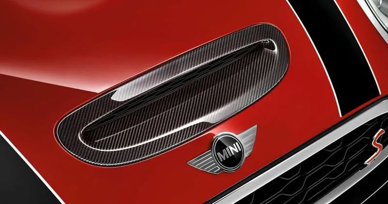 Воздухозаборник JCW карбоновый для MINI, оригинал — фото 1
