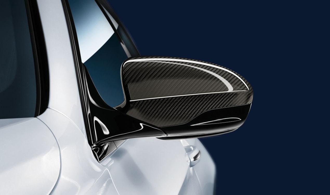 Крышка наружного зеркала правая, карбоновая M Performance для BMW M6 F06/F12/F13, оригинал — фото 1