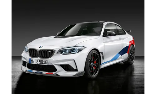 Комплект декоративных полос Motorsport M Performance для BMW M2 F87, оригинал — фото 1