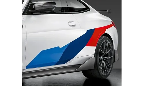 Наклейки акцентные M Performance для BMW M4 G82, оригинал — фото 1