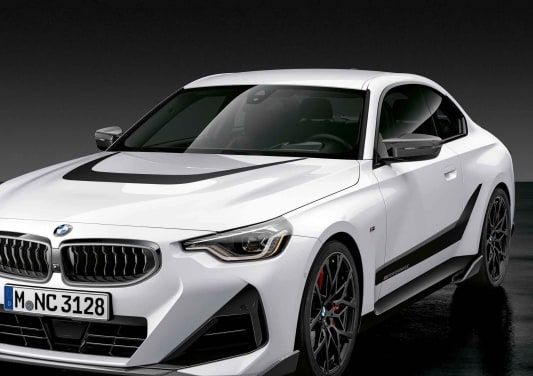 Комплект боковых полос Frozen Black M Performance для BMW 2-серии G42, оригинал — фото 1