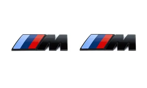 Эмблемы M для крыльев, комплект BMW X-серии, оригинал — фото 1