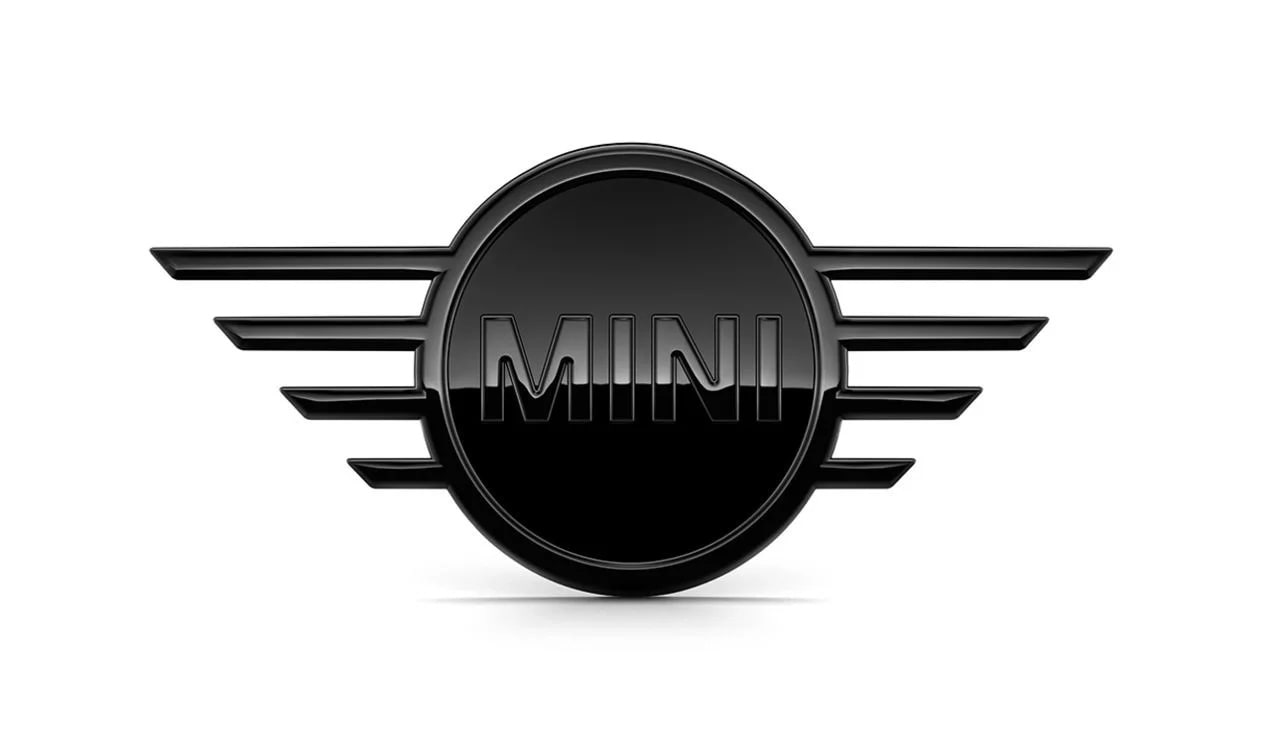Эмблема капота в цвете Piano Black для MINI J01, оригинал — фото 1