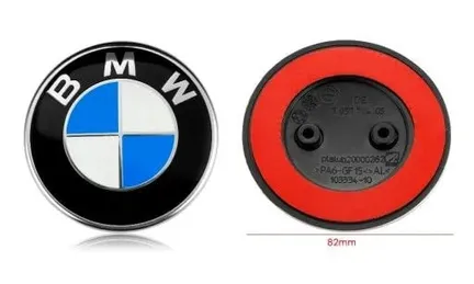 Эмблема капота BMW, оригинал — фото 1