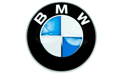 Эмблема круглая 82 мм для капота или крышки багажника BMW, оригинал — фото 1