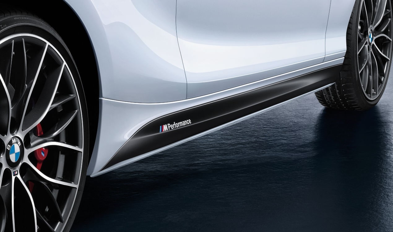 Накладка бокового порога M Performance левая, для BMW 1-й серии F21 и 2-й серии F22/F23, оригинал — фото 2